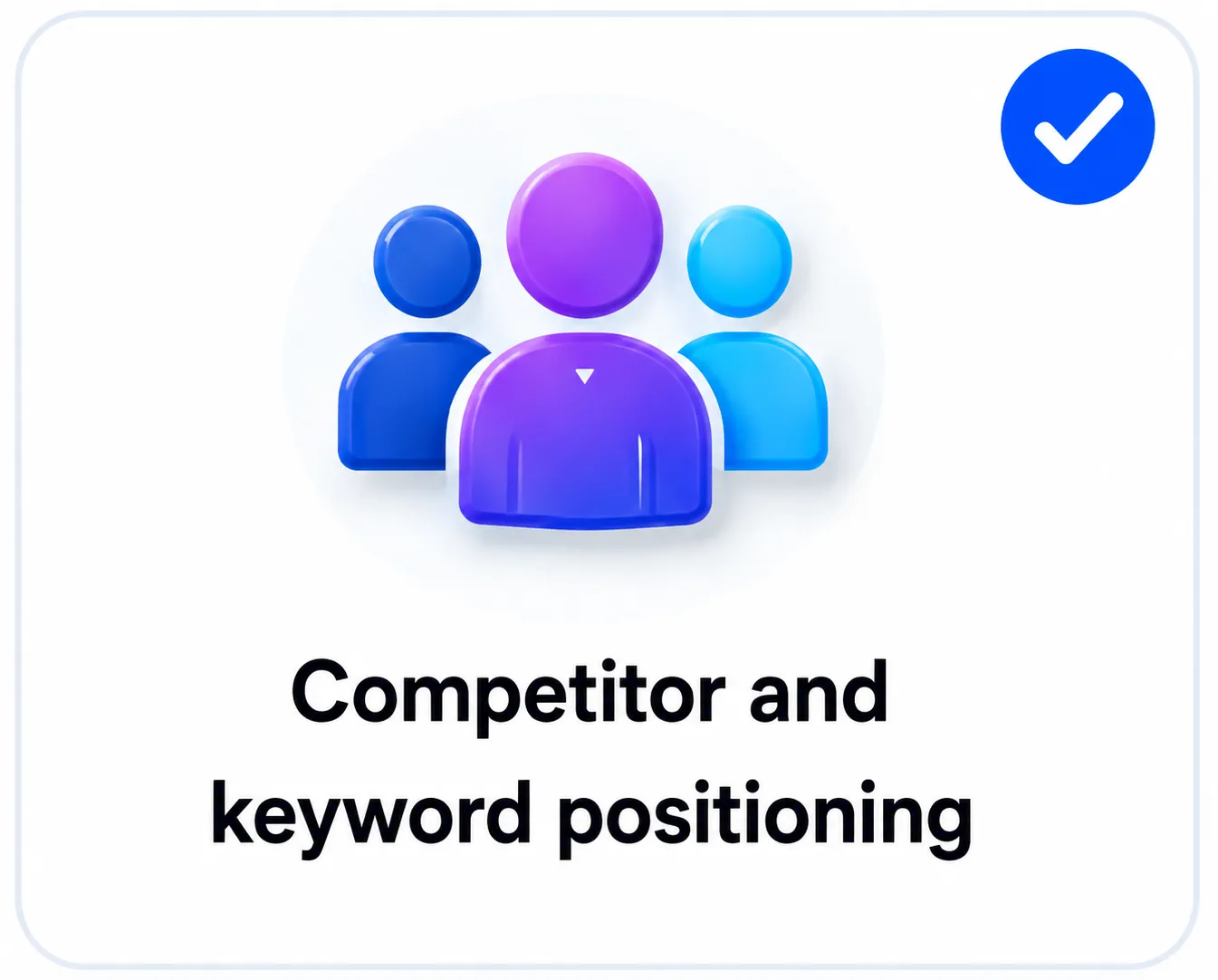 Competitor and keyword positioning